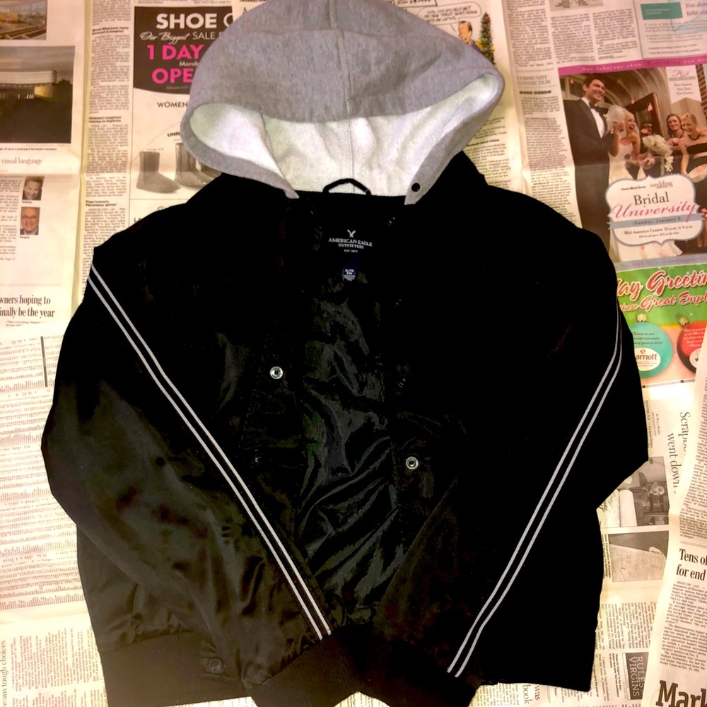 Oversized Hooded Bomber